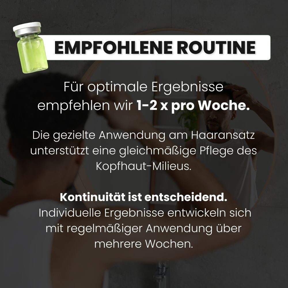 Lumixos™ System für dichter wirkendes Haar